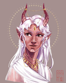 Sybil Rendered Portrait