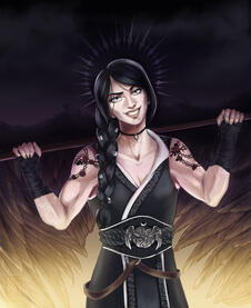 Izevel Half Body Rendered
