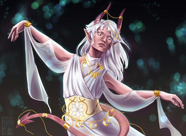 Sybil Half Body Rendered